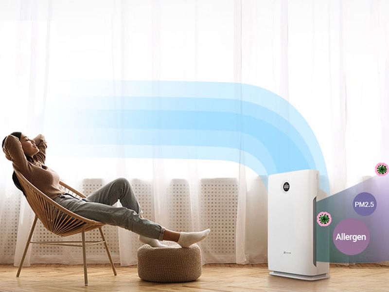 Máy lọc không khí Ezviz CS-EB350A bằng tia cực tím UV-C