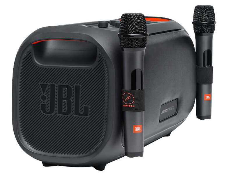 Loa di động JBL Partybox on the go tích hợp Karaoke