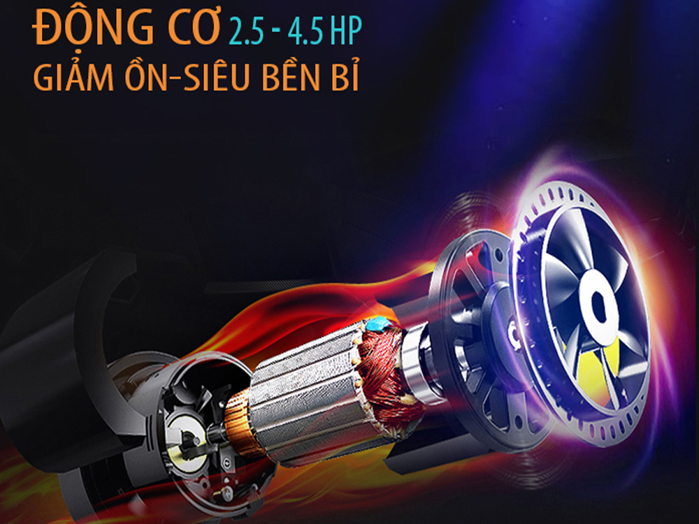 Máy chạy bộ điện đa năng Genus 315FI