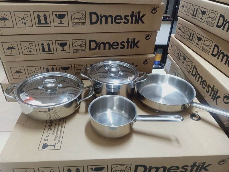 Bộ xoong nồi 4 món Dmestik DS-4