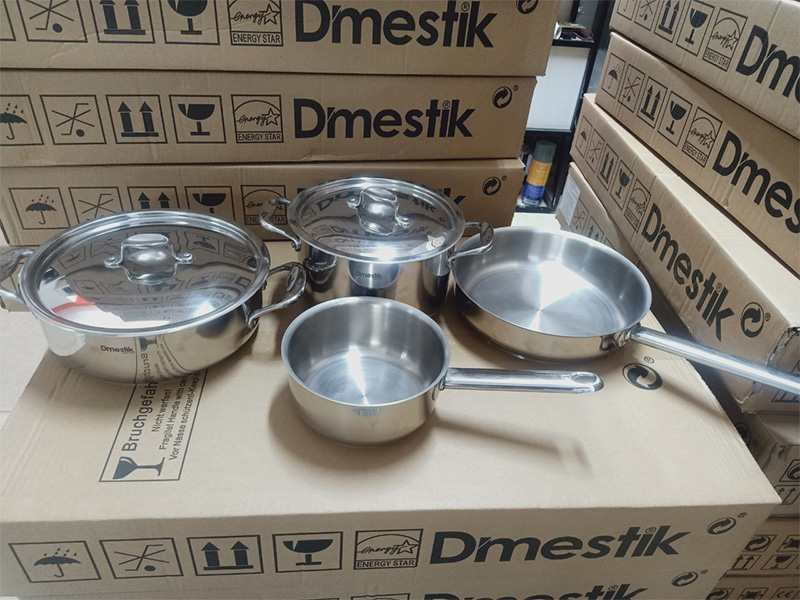 Bộ xoong nồi 4 món Dmestik DS-4