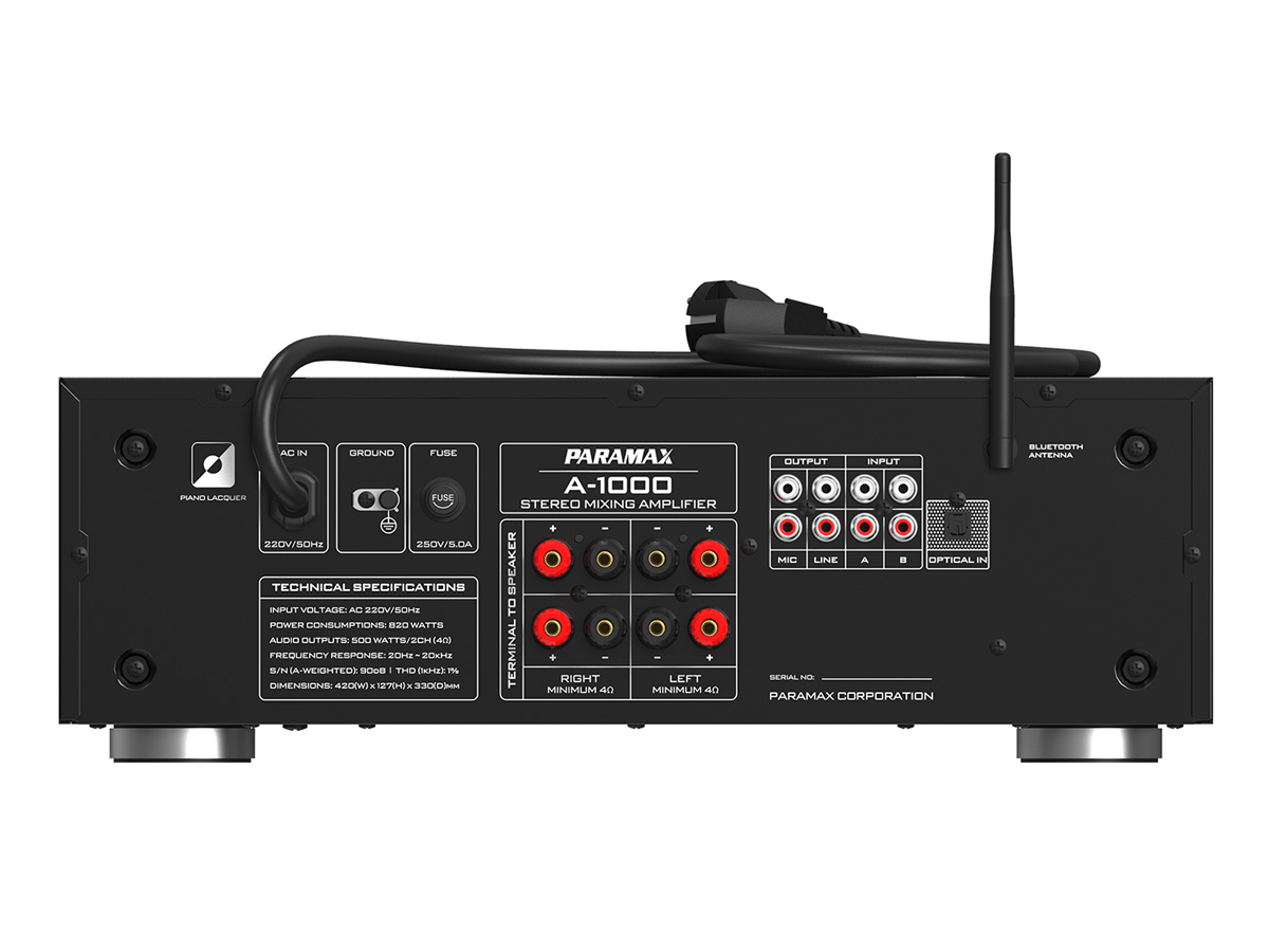 Bộ Karaoke và nghe nhạc Paramax CBX-1000