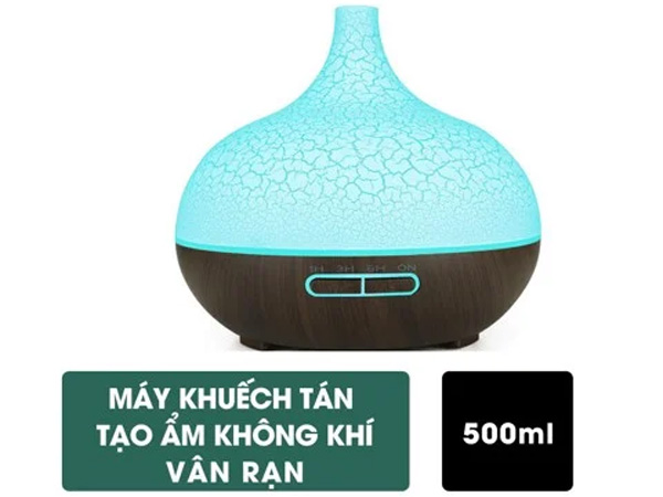 Máy xông tinh dầu Aroma vân rạn 500ml