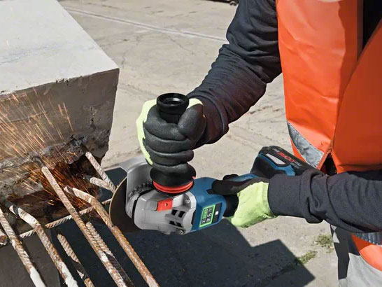 Máy mài góc Bosch GWS 18V-15 SC (Solo chưa pin, sạc)