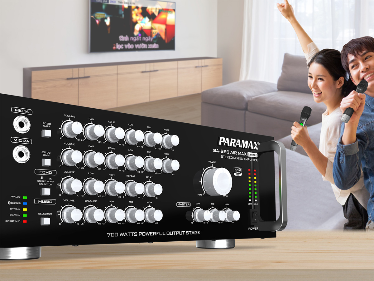 Amply karaoke Paramax SA-999 Air Max Limited