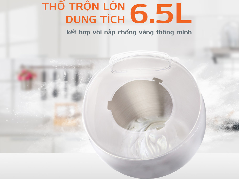 Máy nhồi, trộn bột đánh trứng đa năng UNIE UE-990