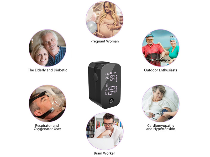 Máy đo nồng độ oxy Jumper 500G (Không Bluetooth)