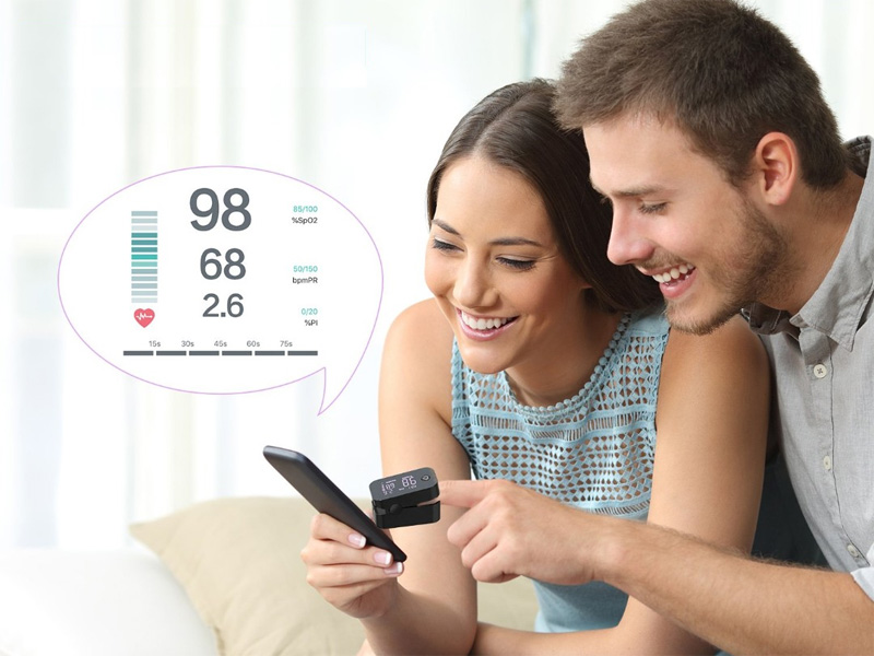 Máy đo nồng độ oxy Jumper 500G (Không Bluetooth)