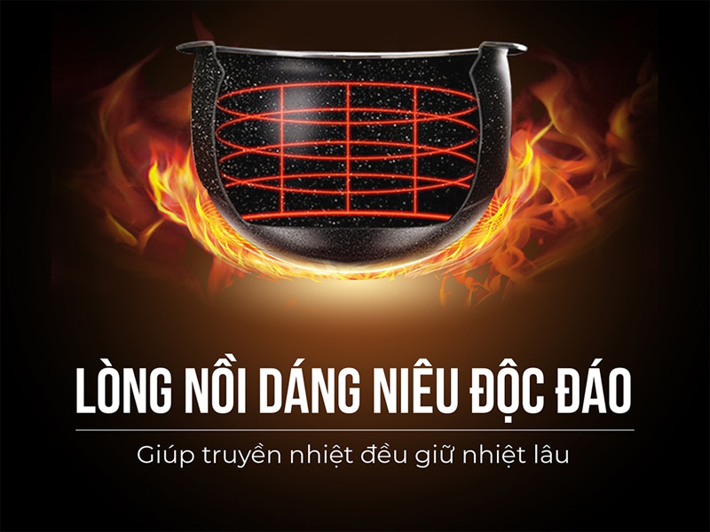 Nồi cơm điện tử Elmich 1,5L RCE-1807