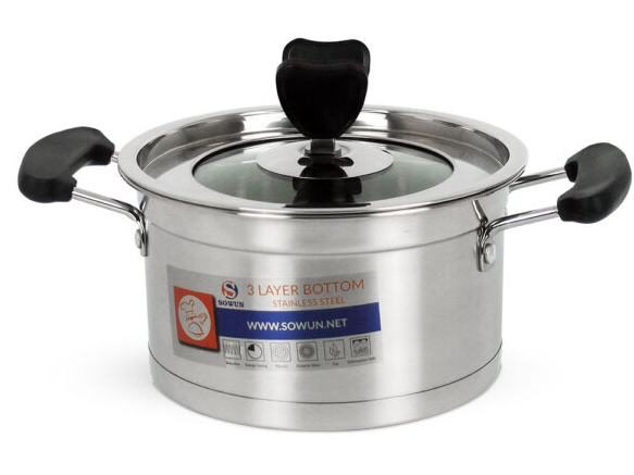 Bộ nồi 3 chiếc Sowun SW 324S