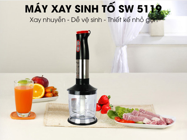 Máy xay đa năng cầm tay Sowun SW 5119