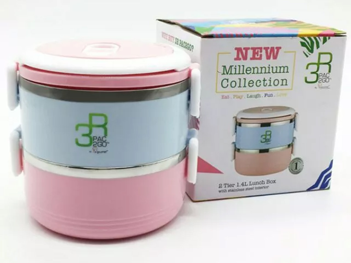 Camen đựng cơm La Gourmet PAC2GO 2 ngăn - 357113