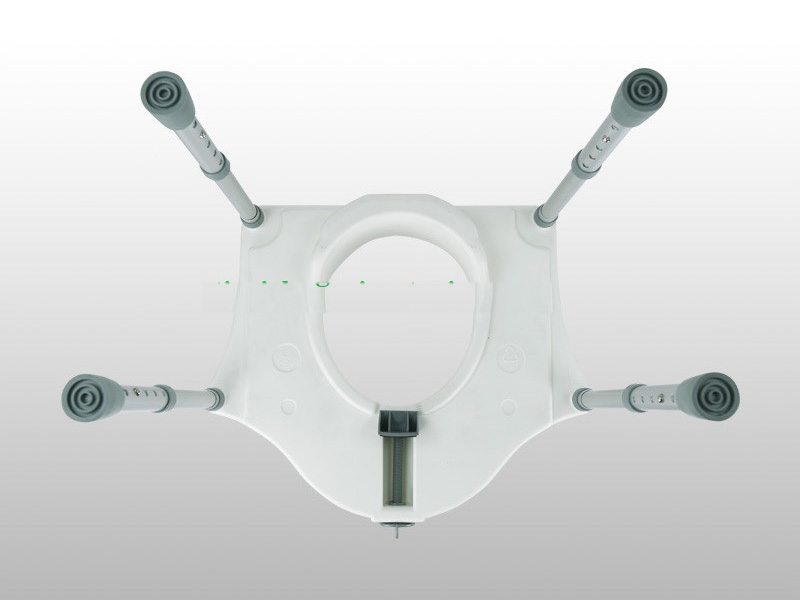 Khung hỗ trợ đi vệ sinh cho người già Suncare SC-7060B-L có bệ ngồi