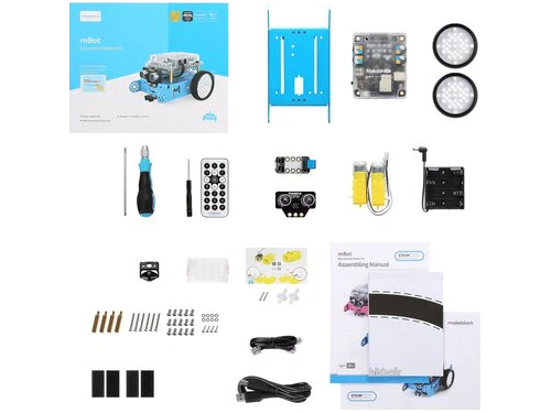 Robot lập trình cơ bản mBot V1.2 Blue (90053)