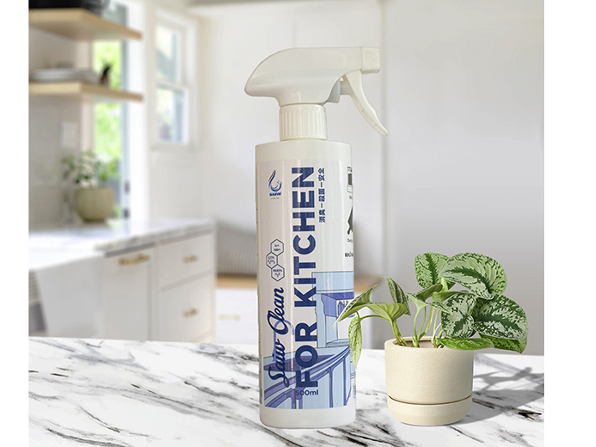 Chai xịt khử khuẩn, khử mùi dùng cho nhà bếp Saiw for Kitchen