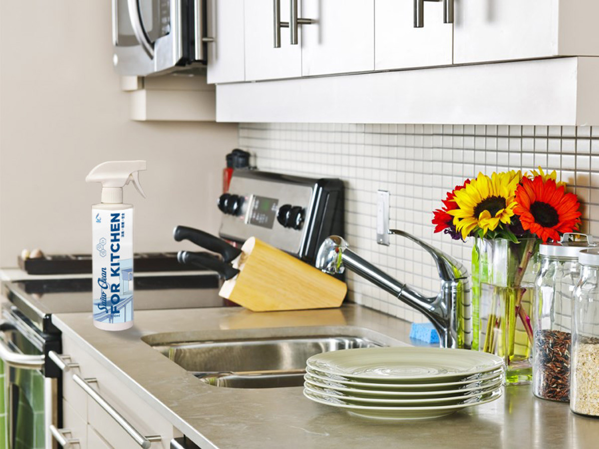 Chai xịt khử khuẩn, khử mùi dùng cho nhà bếp Saiw for Kitchen