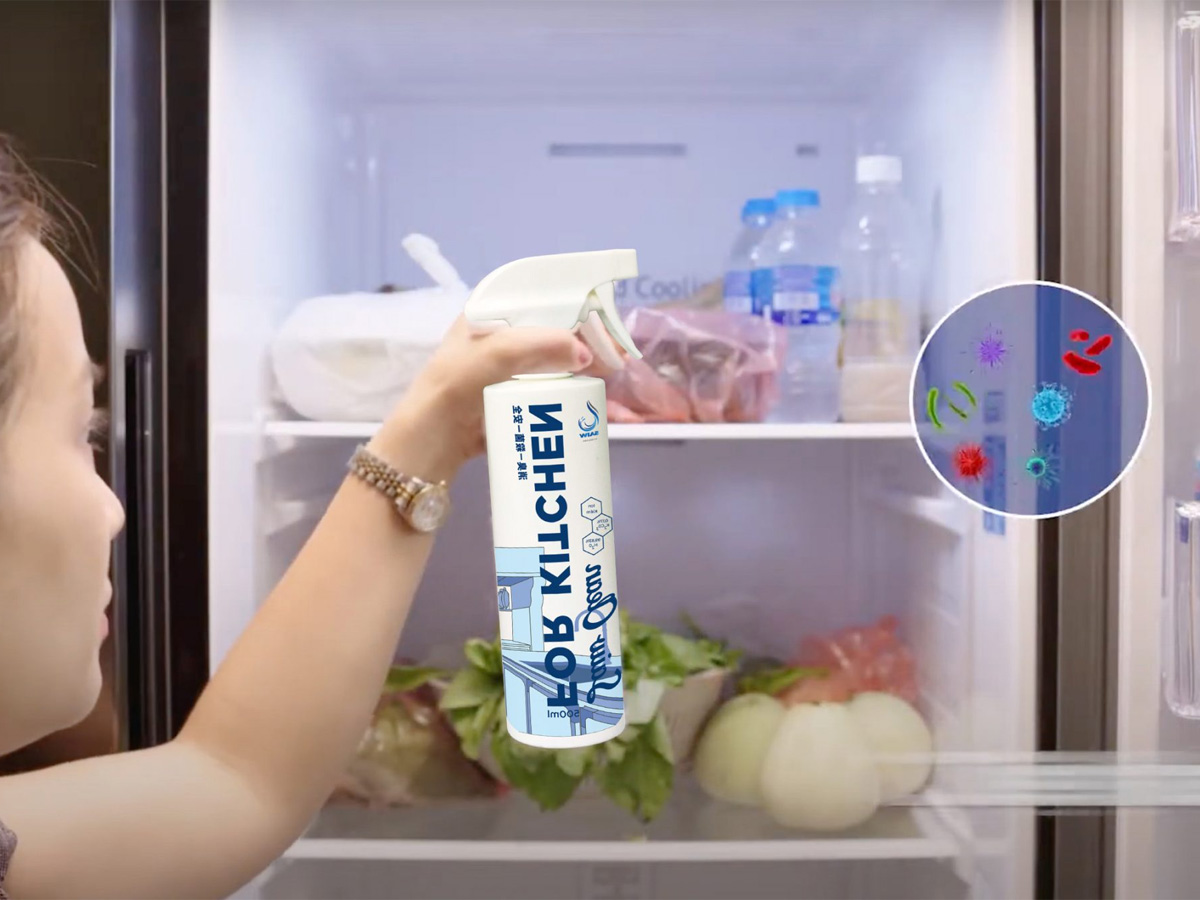 Chai xịt khử khuẩn, khử mùi dùng cho nhà bếp Saiw for Kitchen