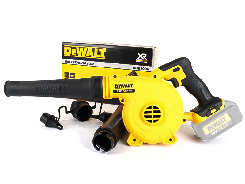 Thân máy thổi lá dùng pin 18V DeWalt DCE100N (Chưa pin, sạc)