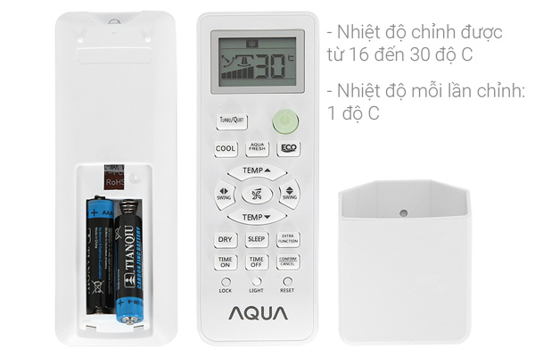 Máy lạnh Aqua Inverter 1HP AQA-KCRV10TK