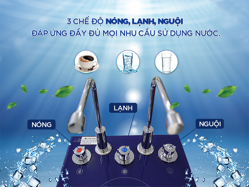 Máy lọc nước nóng lạnh nguội Panworld PW-9202