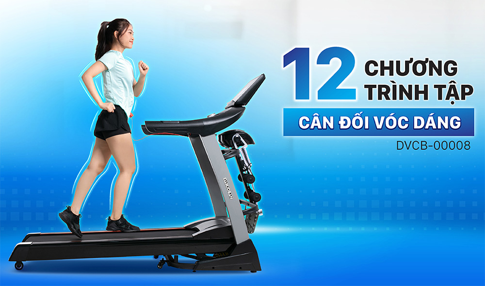 Máy chạy bộ Daikiosan DVCB-00008