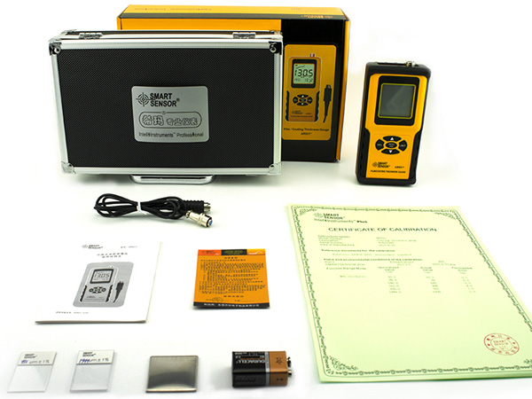 Máy đo độ dày lớp phủ SmartSensor AR931 (0 1800um, data logger)