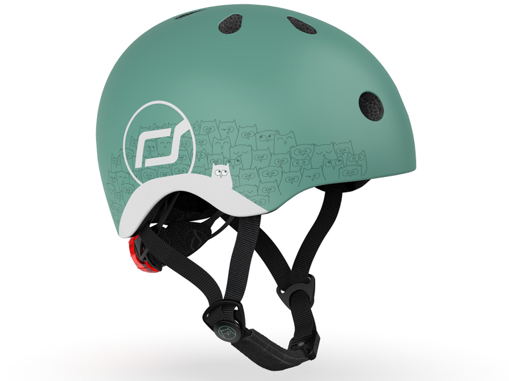 Mũ đội đầu phản quang cho bé Scoot and Ride size XXS