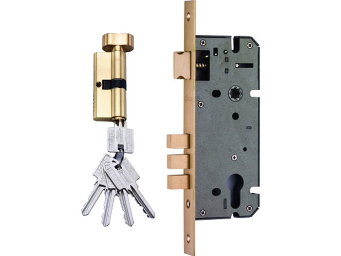 Khóa đồng mạ vàng Archie AS2021-C2720-02