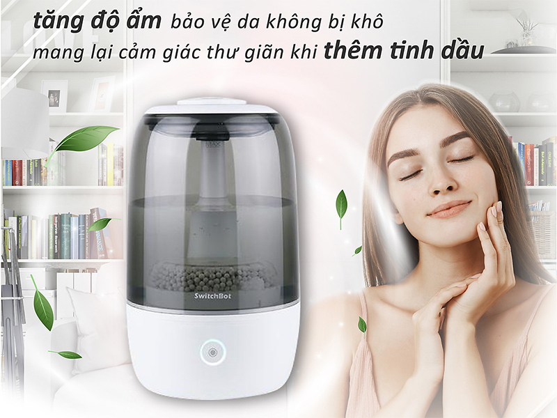 Máy phun sương tạo ẩm thông minh SwitchBot Smart Humidifier 3.5L