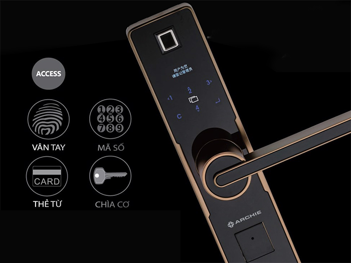 Khóa điện tử Archie AJ4011-04-KO