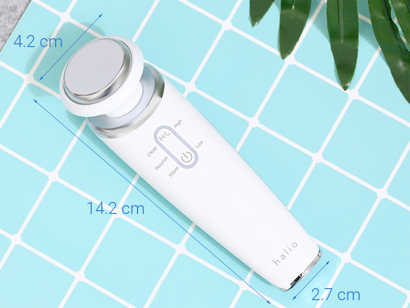 Máy đẩy tinh chất dưỡng trắng Halio ion Cleansing & Moisturizing Beauty Device