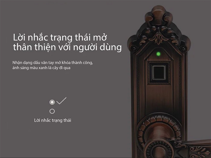 Khóa cửa vân tay Archie AJ3011-03-KW