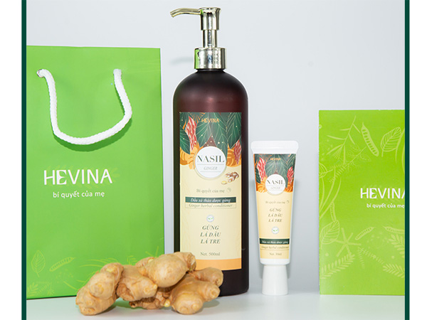 Dầu xả thảo dược dưỡng sinh Nasil gừng