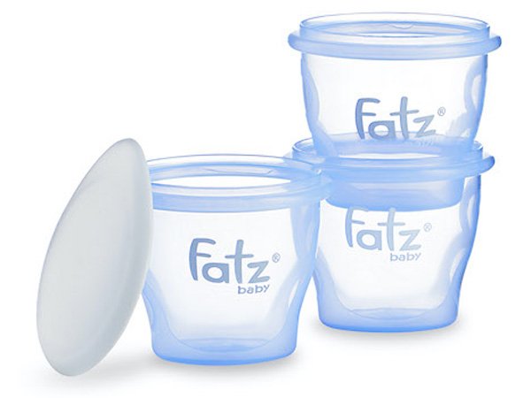 Bộ cốc trữ thức ăn dặm Fatzbaby FB0010N 85ml