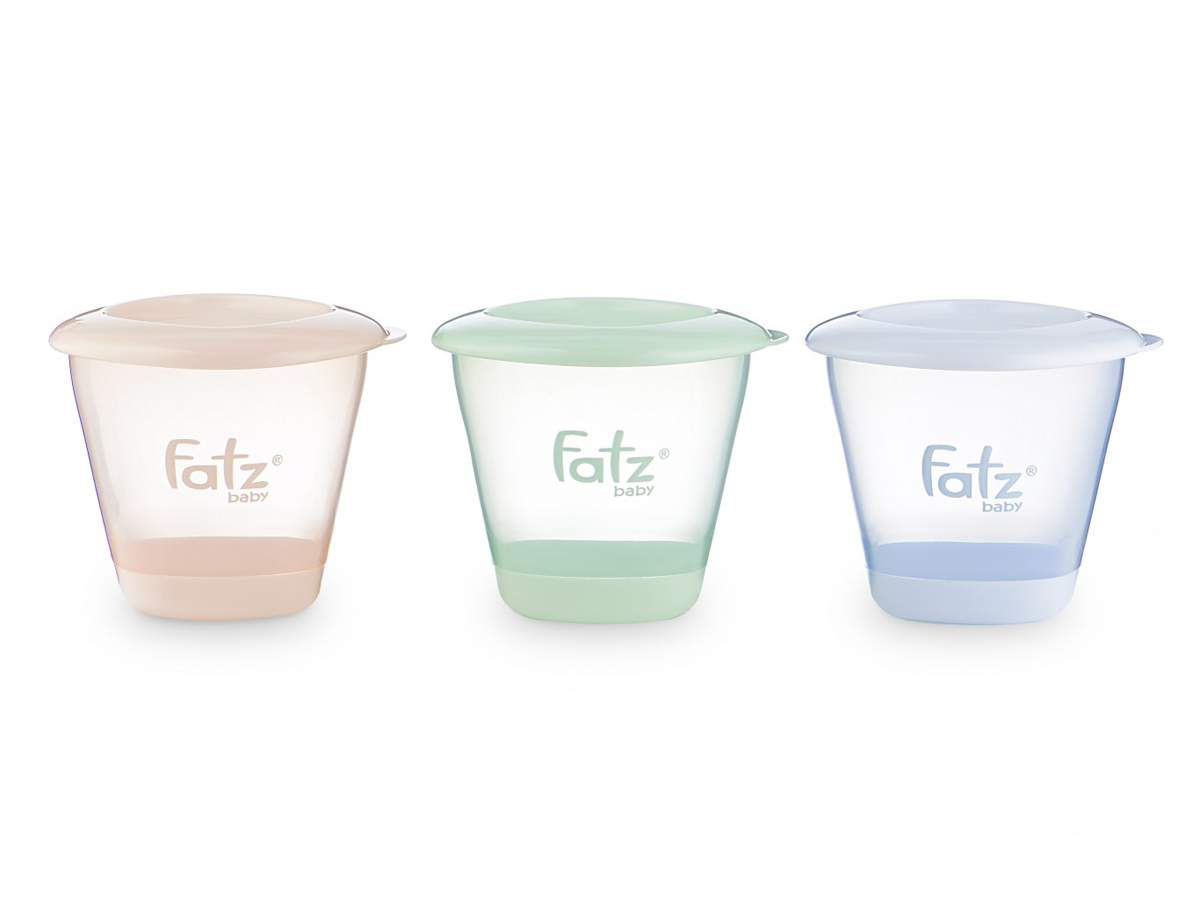 Bộ cốc trữ thức ăn dặm Fatzbaby FB0060N 150ml