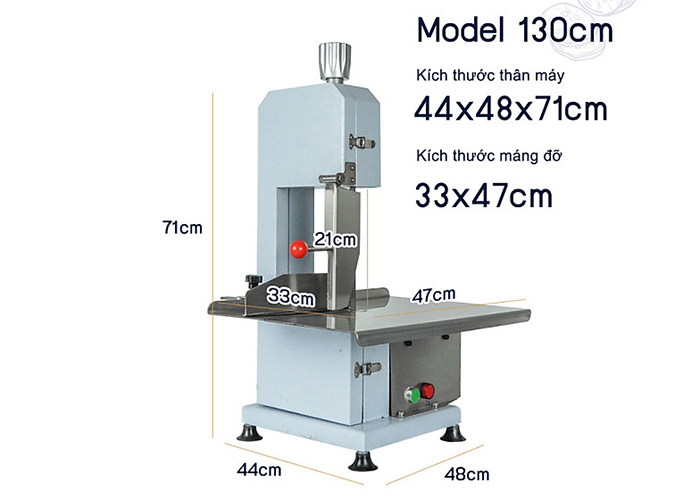 Máy cắt xương, thịt gia xúc gia cầm đông lạnh BC130 (BC21-13) (750W)
