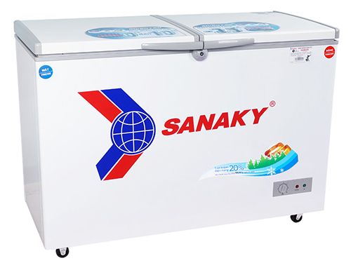 Tủ đông Sanaky 400L VH-4099W1/ VH-4099W1N (2 ngăn đông và mát)
