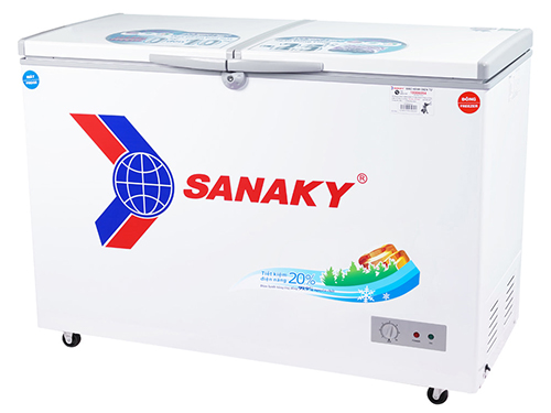 Tủ đông Sanaky 400L VH-4099W1/ VH-4099W1N (2 ngăn đông và mát)