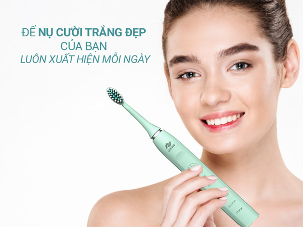 Bàn chải điện Sonic Life360 LE-BCD22B (Xanh)