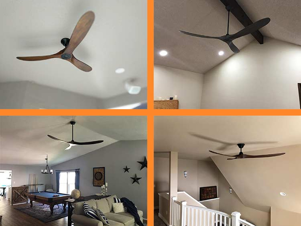 Quạt trần trang trí Airfusion Akmani Bequeen DCF-FS52930