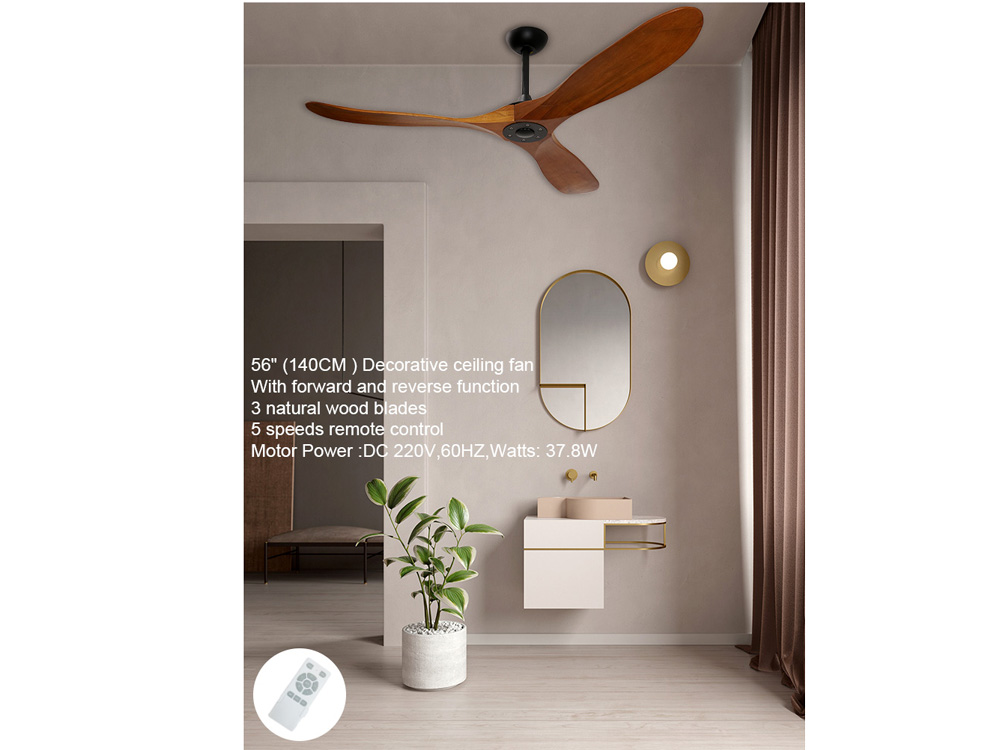 Quạt trần trang trí Airfusion Akmani Bequeen DCF-FS52930