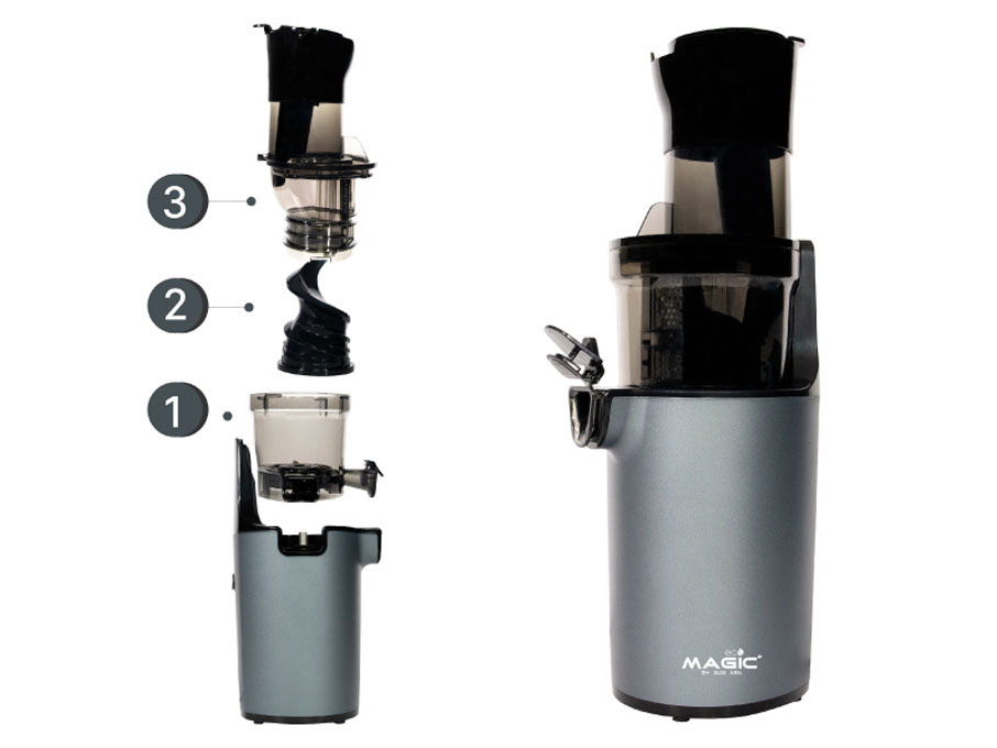 Máy ép chậm miệng rộng thế hệ mới Magic Eco AC-139