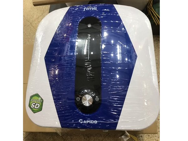 Bình nóng lạnh Ferroli Rapido SD 30L vuông (Hiển thị nhiệt độ)