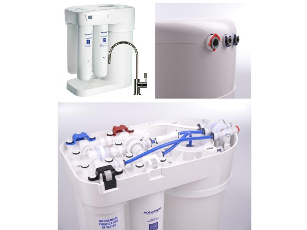 Máy lọc nước RO Aquaphor Morion DWM 101S (4 lõi: K5, K2, RO, K7M)