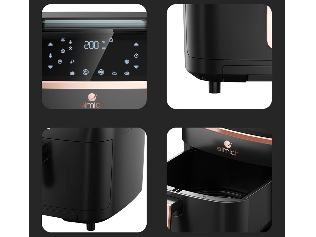 Nồi chiên không dầu hơi nước Elmich AFE-3945 - 7 lít