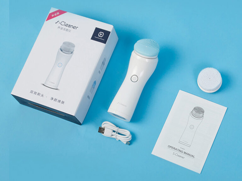 Máy rửa mặt công nghệ siêu âm 2in1 Nanotime F62Y