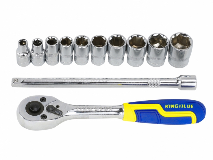 Bộ tuýp cần tự động 12 chi tiết Kingblue KLG-12S