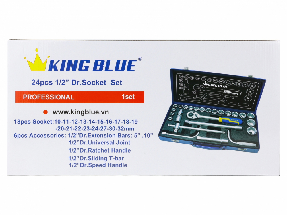 Bộ tuýp cần tự động Kingblue KLG-24