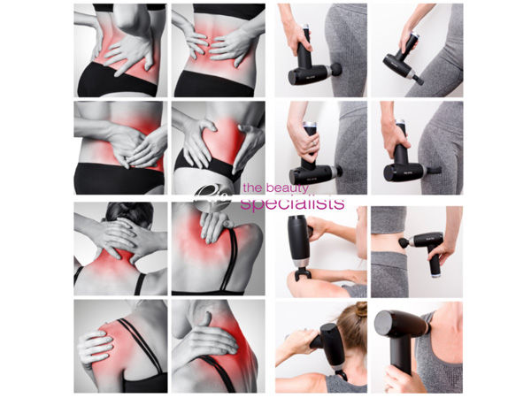 Súng massage thể thao 6 đầu chuyên dụng Bodi-Tek MAMG