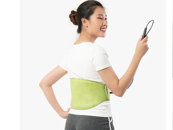 Đai chườm nóng thảo dược lưng bụng Hapaku (Làm nóng bằng điện)